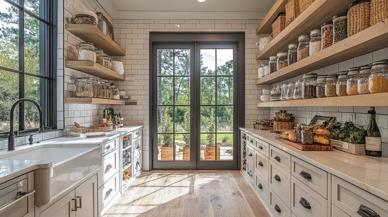 butler pantry cabinet