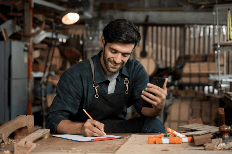 carpenter-in-workshop