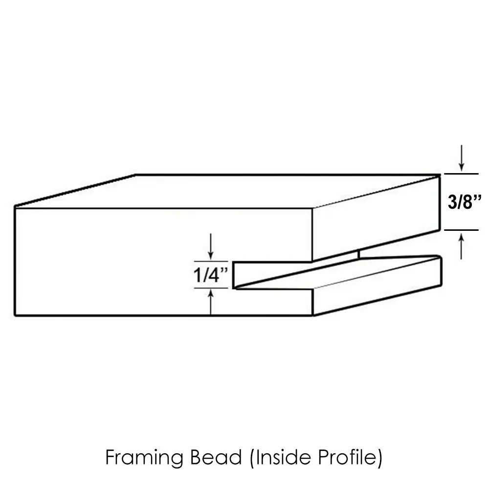 boston shaker cabinet door profile