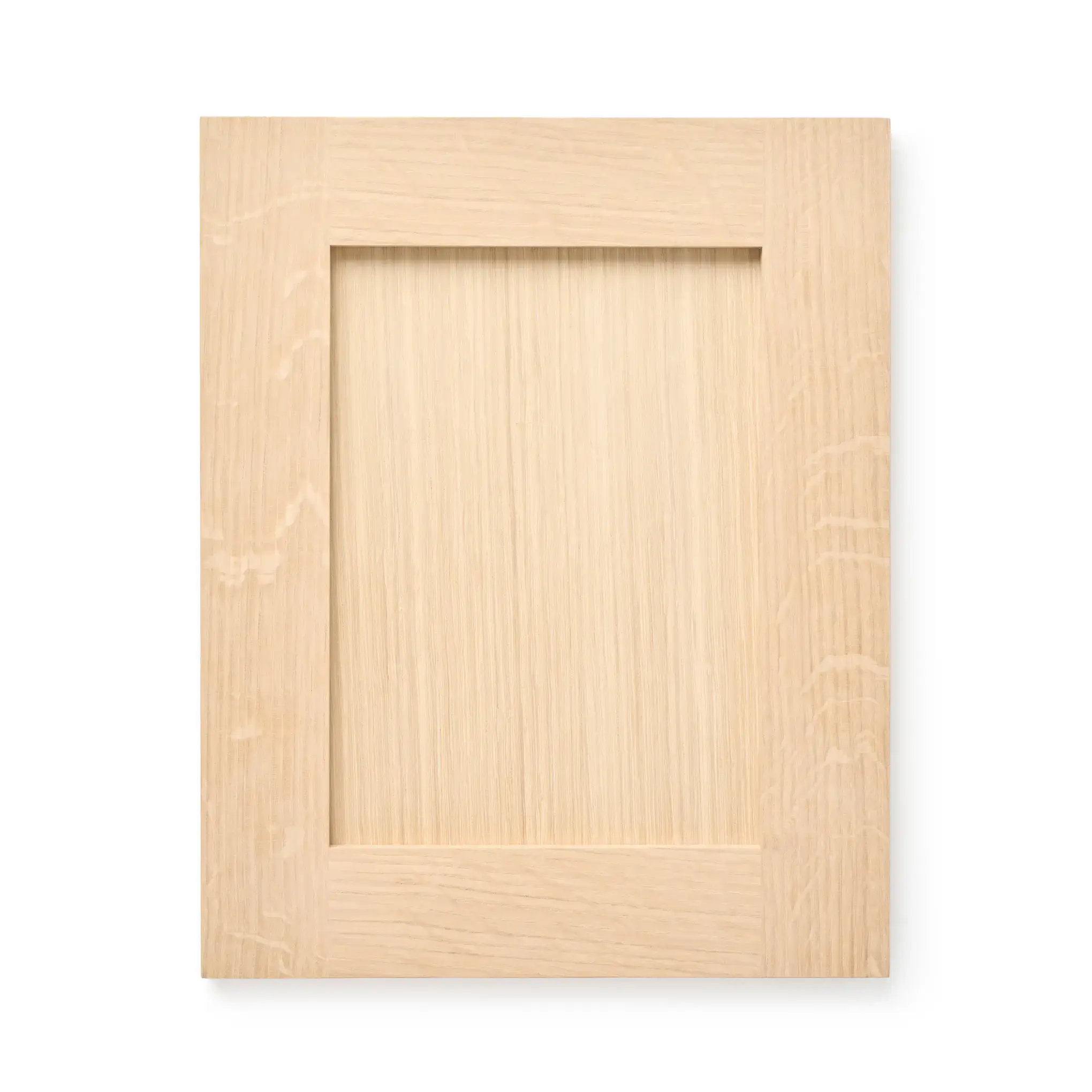 white oak shaker cabinet door